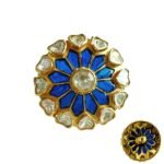 The Celestial Sapphire Durbar Sherwani Buttons