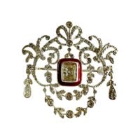 The Crimson Durbar Brooch
